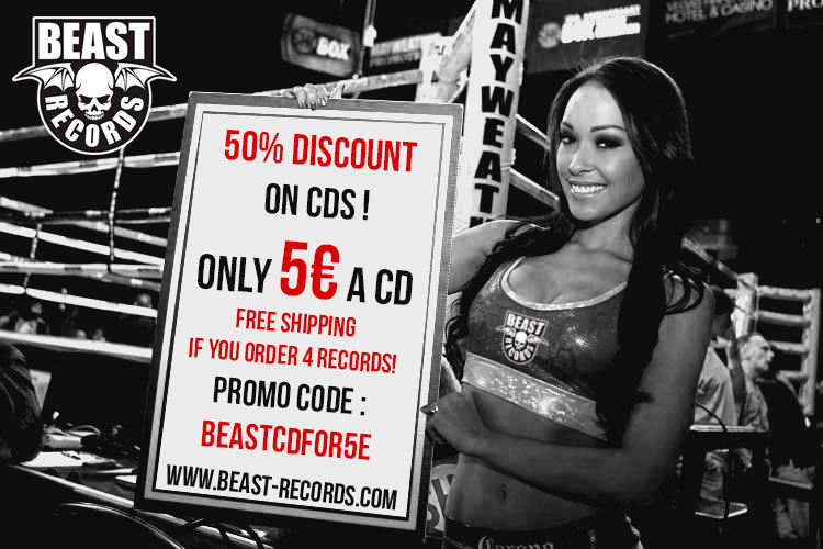 50% discount on Beast Cds